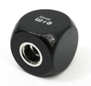 E+M Germany Cube 5.5 / 5.6 mm Lead Sharpener, Black