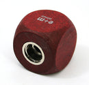 E+M Germany Cube 5.5 / 5.6 mm Lead Sharpener, Mahogany