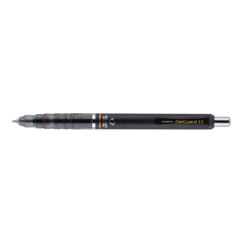 Zebra DelGuard Mechanical Pencil, 0.5 mm, Black