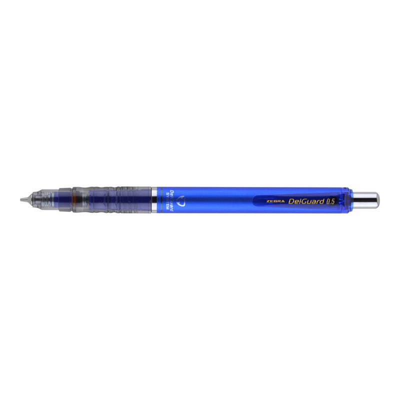 Zebra DelGuard Mechanical Pencil, 0.5 mm, Blue