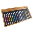 Retro 51 Bamboo Display Tray for 16 Pens, Pre-Owned