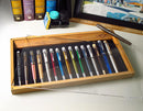 Retro 51 Bamboo Display Tray for 16 Pens, Pre-Owned