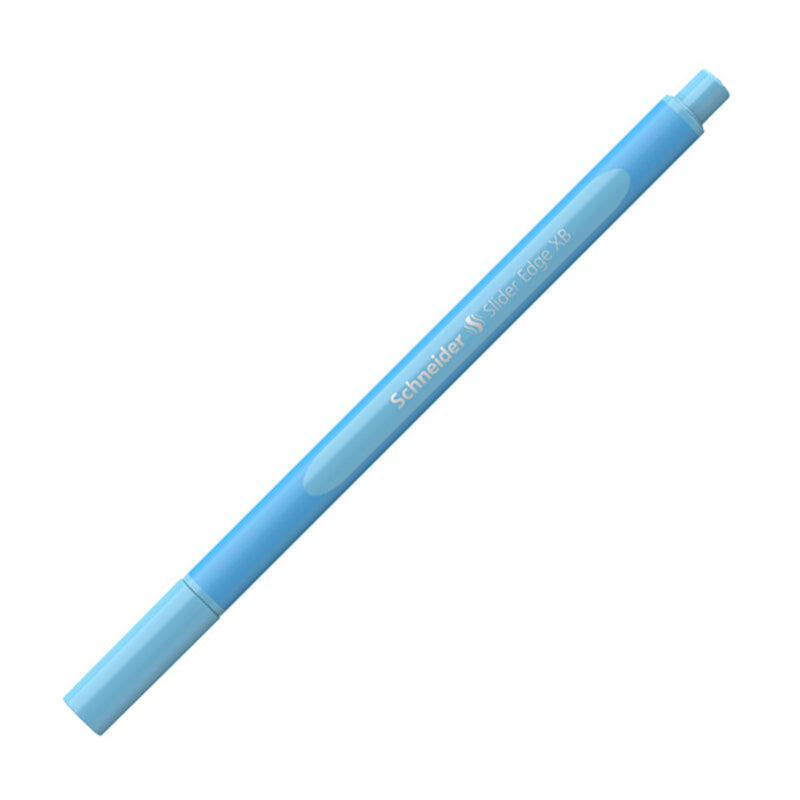 Schneider Slider Edge Triangular-Barrel Viscoglide Ballpoint Pen, Baby Blue XB