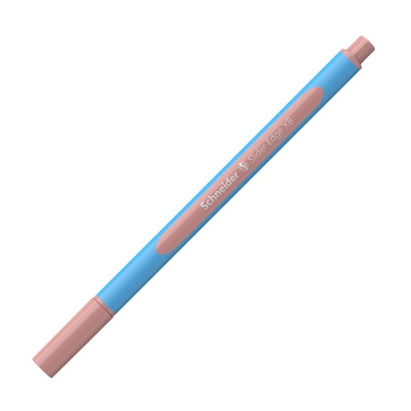 Schneider Slider Edge Triangular-Barrel Viscoglide Ballpoint Pen, Blush XB