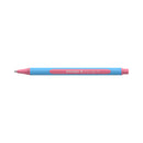 Schneider Slider Edge Triangular-Barrel Viscoglide Ballpoint Pen, Flamingo XB