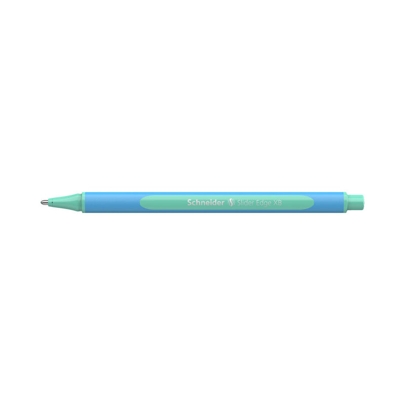 Schneider Slider Edge Triangular-Barrel Viscoglide Ballpoint Pen, Mint XB
