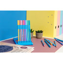 Set/8 Schneider Slider Edge Triangular-Barrel Viscoglide Ballpoint Pens, Pastel XB