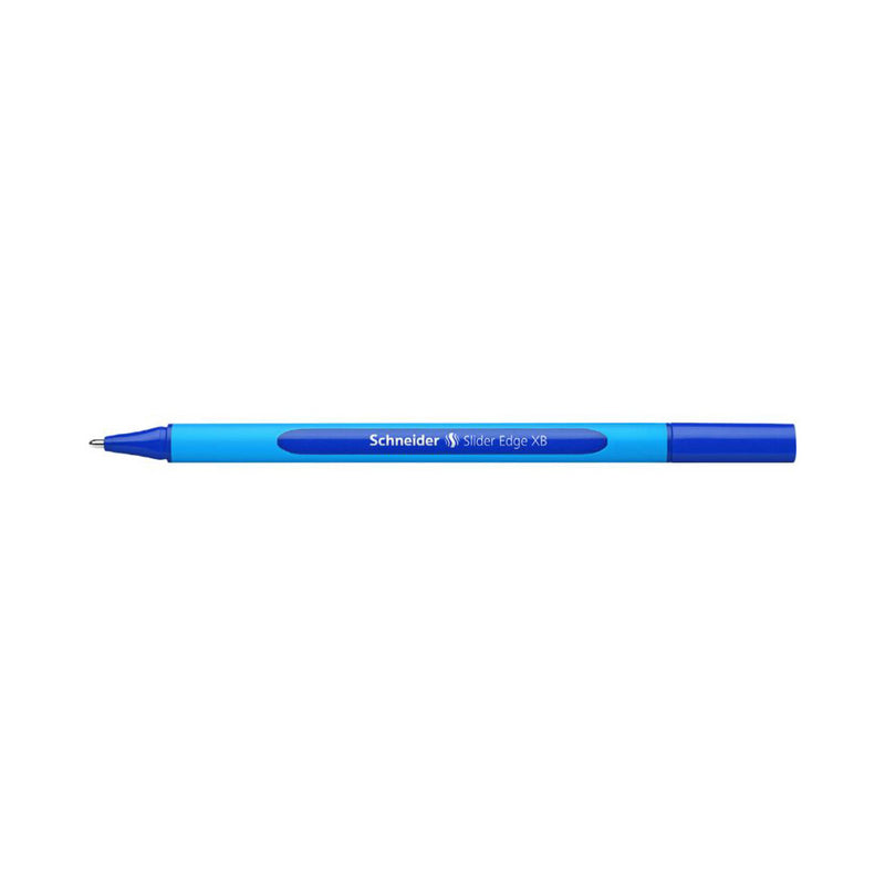Schneider Slider Edge Triangular-Barrel Viscoglide Ballpoint Pen, Blue XB