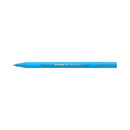 Schneider Slider Edge Triangular-Barrel Viscoglide Ballpoint Pen, Light Blue XB
