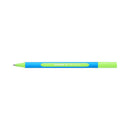 Schneider Slider Edge Triangular-Barrel Viscoglide Ballpoint Pen, Light Green XB