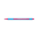 Schneider Slider Edge Triangular-Barrel Viscoglide Ballpoint Pen, Pink XB