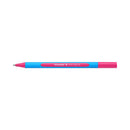 Schneider Slider Edge Triangular-Barrel Viscoglide Ballpoint Pen, Pink XB