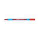 Schneider Slider Edge Triangular-Barrel Viscoglide Ballpoint Pen, Red XB