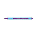 Schneider Slider Edge Triangular-Barrel Viscoglide Ballpoint Pen, VIolet XB