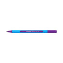 Schneider Slider Edge Triangular-Barrel Viscoglide Ballpoint Pen, VIolet XB