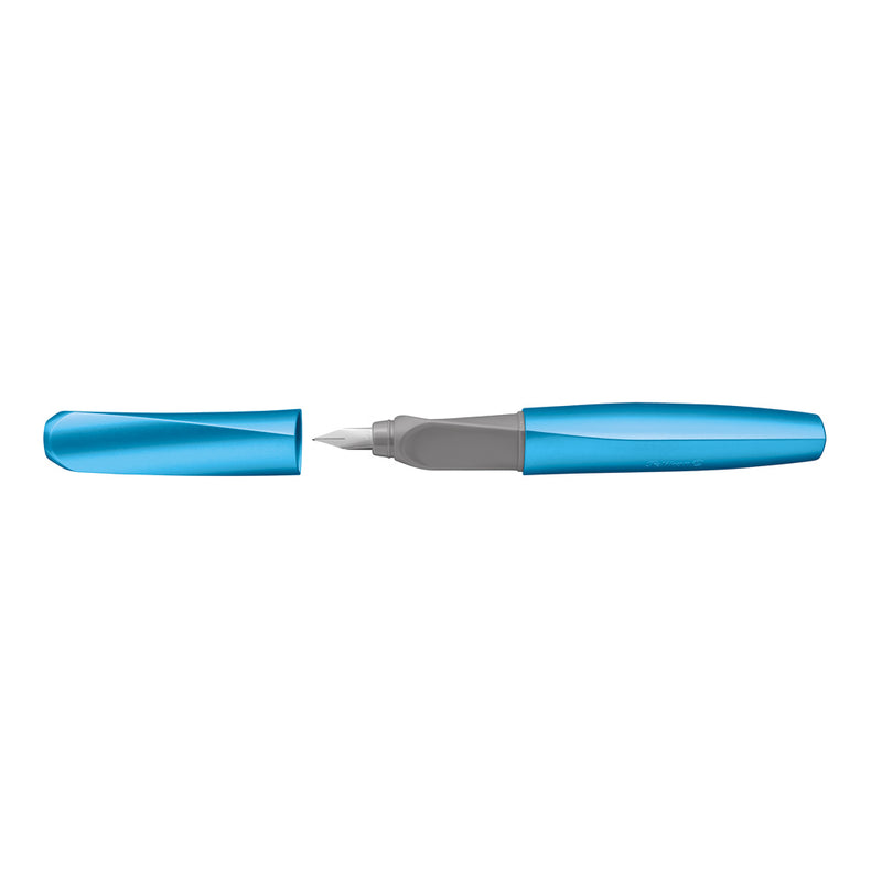 Pelikan Twist Fountain Pen, Frosted Blue, Medium Nib