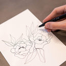 Zebra G-750 Premium Metal Barrel Retractable Gel Pen, Knurled Grip, Black