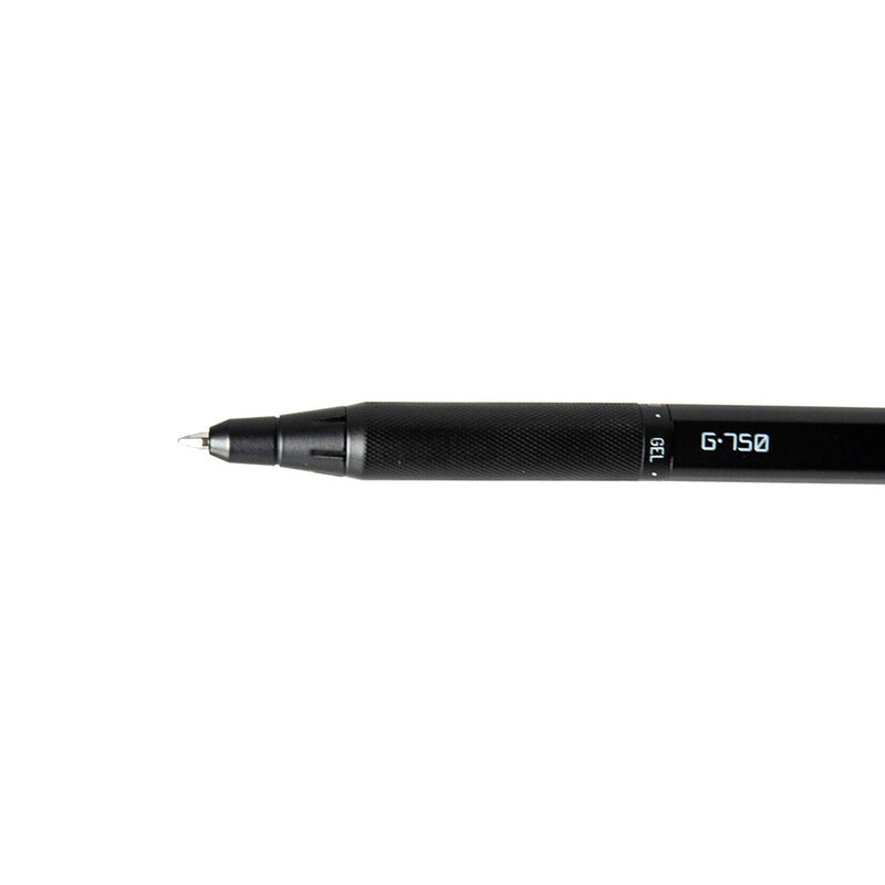 Pk/2 Zebra JK Gel Pen Refills #88112, 0.7mm, Black