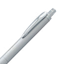Pentel GlideWrite Executive Ballpoint Pen, Silver