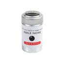 Pk/6 J. Herbin Fountain Pen Ink Cartridges, Perle Noire (Black)