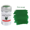 Pk/6 J. Herbin Fountain Pen Ink Cartridges, Lierre Sauvage (Wild Ivy)