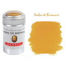 Pk/6 J. Herbin Fountain Pen Ink Cartridges, Ambre de Birmanie