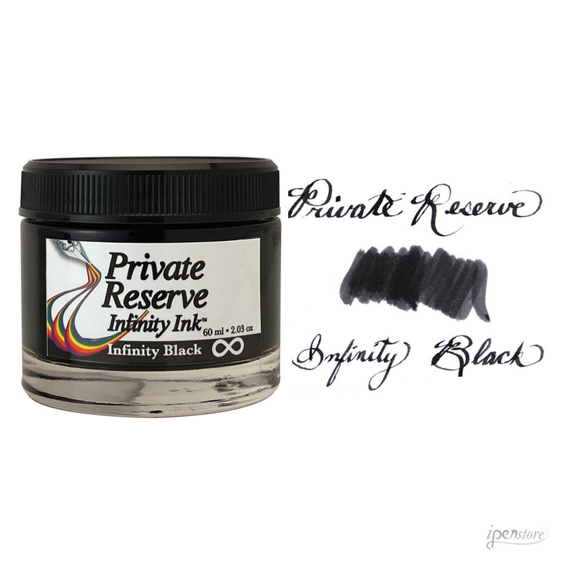Private Reserve 60 ml Bottle Fountain Pen Ink, Infinity Black