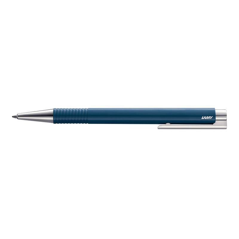 Lamy Logo M+ Ballpoint Pen, Indigo Gloss