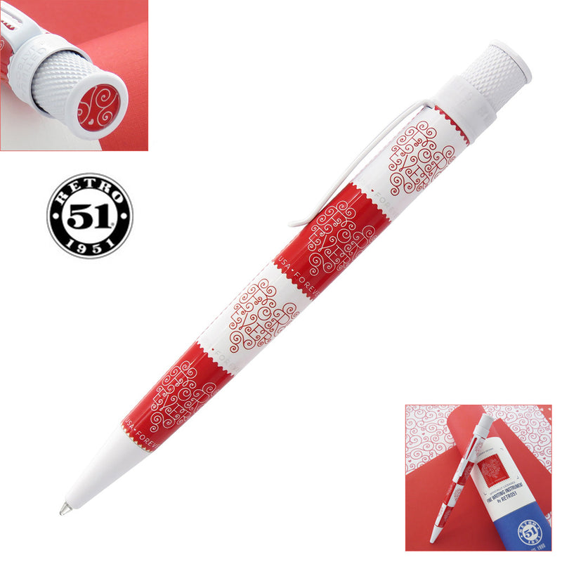 Retro 51 Tornado US Post Office Series Rollerball Pen, Love Stamp 2015