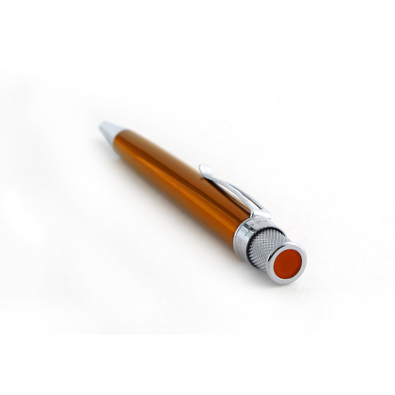 Retro 51 Tornado Classic Lacquer Rollerball Pen, Metallic Orange