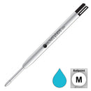 Monteverde P13 Parker-Style Ballpoint Refill, Turquoise, Medium