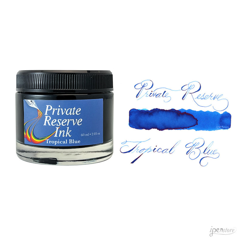 Private Reserve 60 ml Bottle Fountain Pen Ink, Tropical Blue