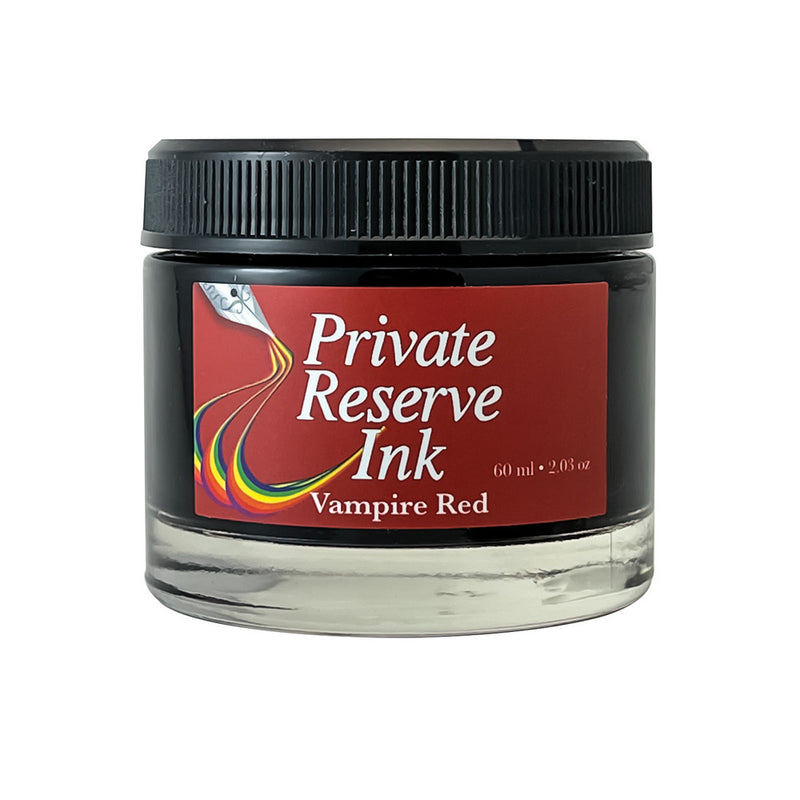Private Reserve 60 ml Bottle Fountain Pen Ink, Vampire Red