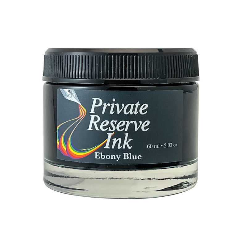 Private Reserve 60 ml Bottle Fountain Pen Ink, Ebony Blue