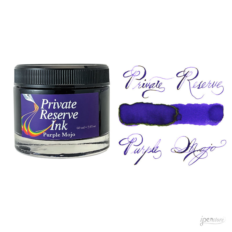 Private Reserve 60 ml Bottle Fountain Pen Ink, Purple Mojo