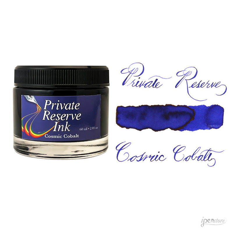 Private Reserve 60 ml Bottle Fountain Pen Ink, Cosmic Cobalt