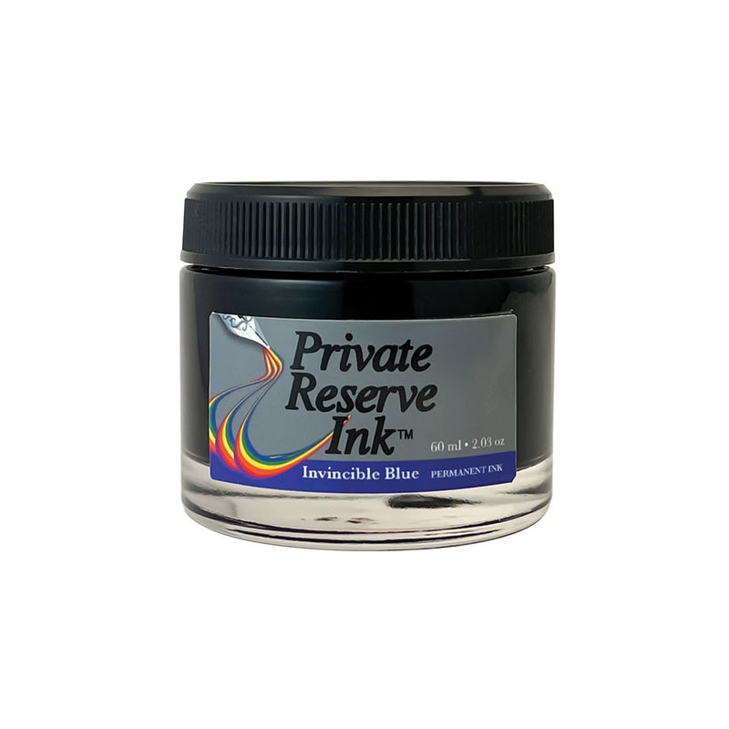 Private Reserve 60 ml Bottle Fountain Pen Ink, Invincible Blue