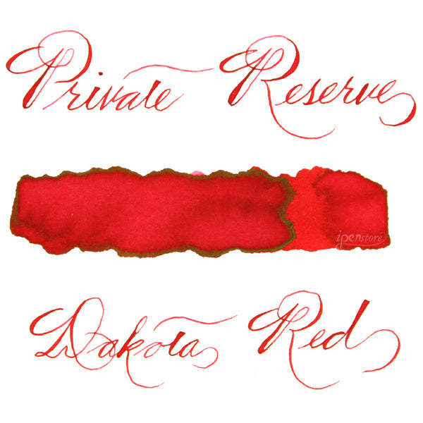 Pk/12 Private Reserve Fountain Pen Ink Cartridges, Dakota Red
