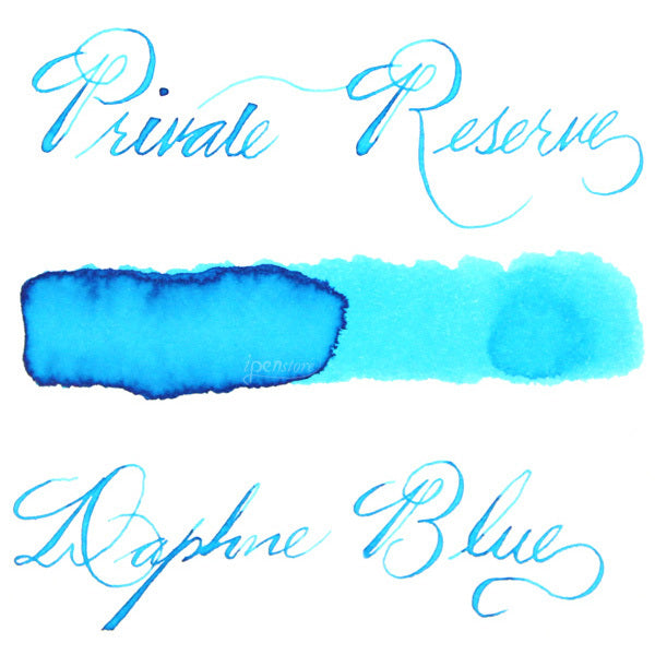 Pk/12 Private Reserve Fountain Pen Ink Cartridges, Daphne Blue