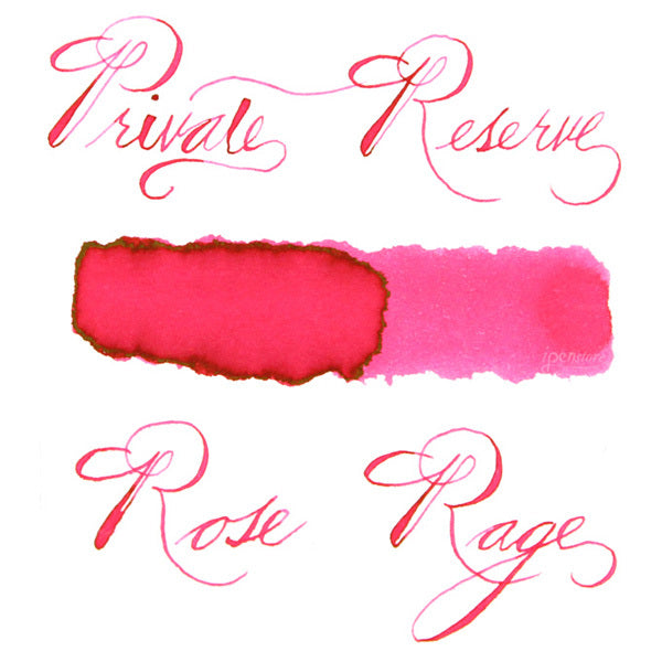 Pk/12 Private Reserve Fountain Pen Ink Cartridges, Rose Rage