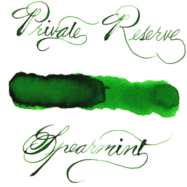 Private Reserve 60 ml Bottle Fountain Pen Ink, Spearmint Green