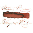 Pk/12 Private Reserve Fountain Pen Ink Cartridges, Vampire Red