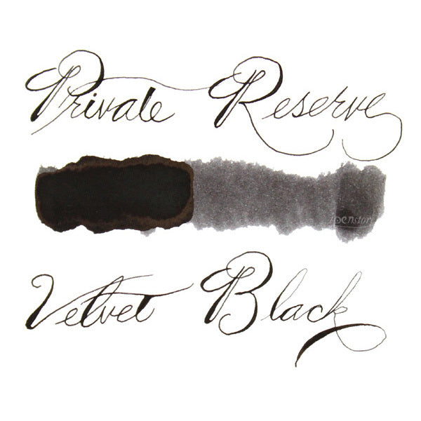 Pk/12 Private Reserve Fountain Pen Ink Cartridges, Velvet Black