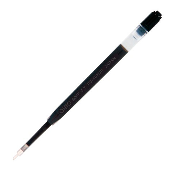 Ohto PS-107NP Parker-Style Needlepoint Ballpoint Refill, 0.7 mm Black