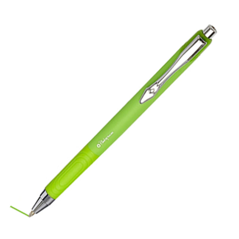 Platignum Tixx Soft Grip Ballpoint Pen, Lime Green