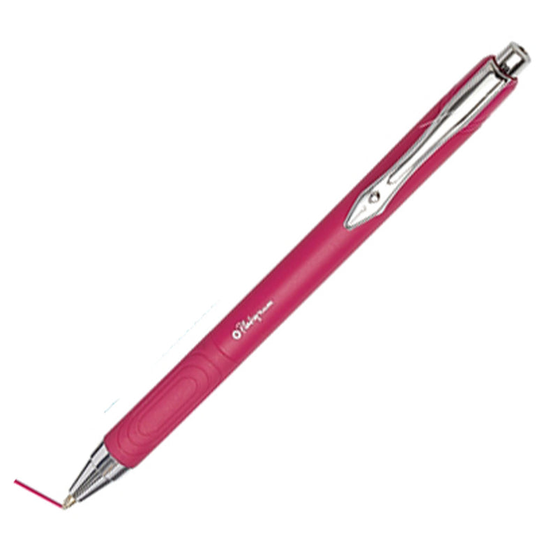 Platignum Tixx Soft Grip Ballpoint Pen, Pink