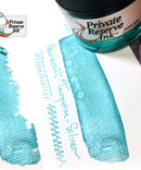 Private Reserve 60 ml Bottle Fountain Pen Ink, Pearlescent Turquoise-Silver