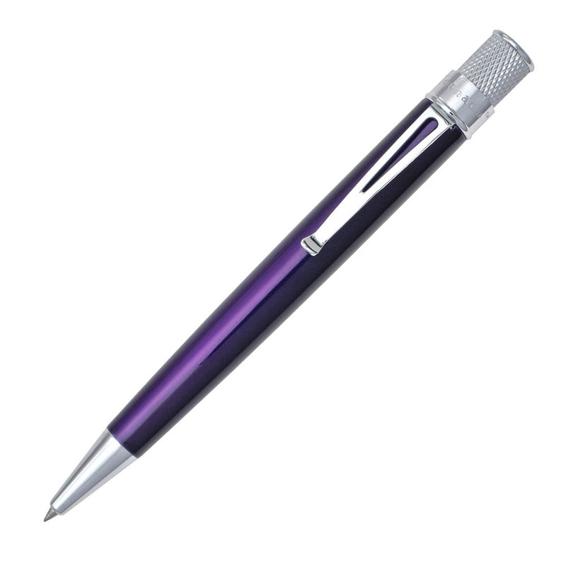Retro 51 Tornado Classic Lacquer Rollerball Pen, Purple