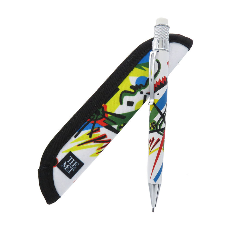 Retro 51 Single Pen Sleeve by Rickshaw Bagworks, Kandinsky White