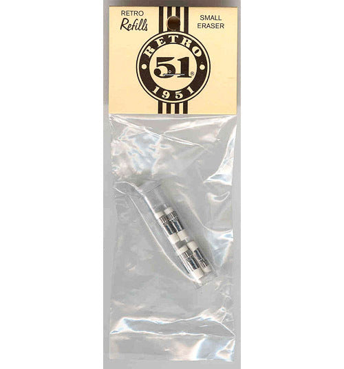 Pk/6 Retro 51 REF41-E Eraser Refills for Hex-o-matic Pencils, White